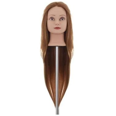 Imagem de Cabeça De Boneca Profissional P/ Treino Cabeleireiro Salão - A.R Varie