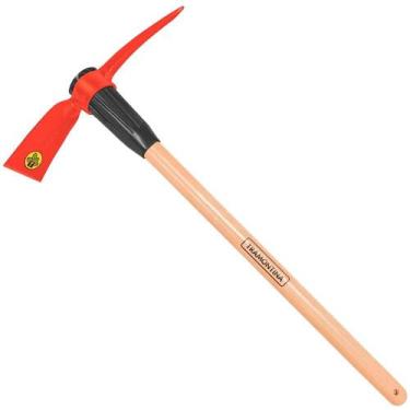 Imagem de Picareta Alvião em Aço e Cabo de Madeira 90cm TRAMONTINA