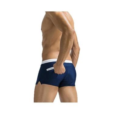 Imagem de Shorts de Praia Masculinos - Roupa de Banho Respirável e de Secagem Rá