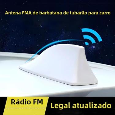 Imagem de Antena De Rádio De Carro Com Barbatana De Tubarão, Sinal FM, Substitui