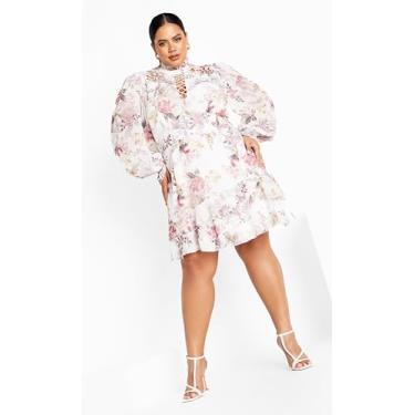 Imagem de City Chic Vestido Maddison Plus Size, Floral pastel, 58