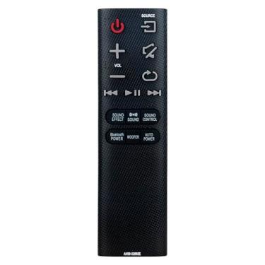 Imagem de AH59-02692E AH59-02692F Substituição Soundbar Controle Remoto Compatível com Samsung Sound Bar Audio Speaker HW-JM35 HW-JM45 HW-JM45/ZA HW-JM6000 HW-JM6000/ZA HW-JM6000C HW-JM6000C/ZA A HW-JMA. 35/ZA