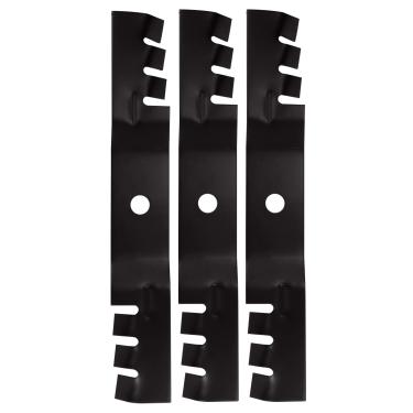 Imagem de Dibanyou Lâminas de cobertura morta para cortador de grama Scotts John Deere M113517 M115495, Lesco 051508 122 cm Deck de corte F525 F620 F710 S2048 S2348 pacote com 3