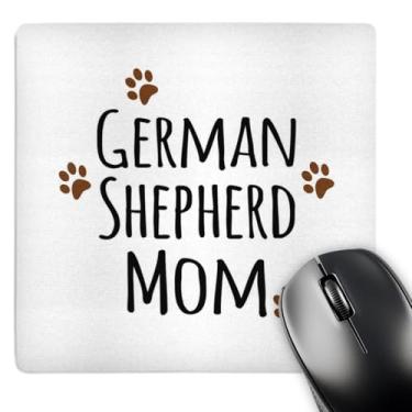 Imagem de 3dRose Mouse pad 20,3 x 20,3 x 0,63 cm, Pastor Alemão Dog Mom (mp_154123_1)