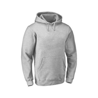 Imagem de Blusa Moletom Unissex de Frio Algodão Abrigo Camguru Macia - ROSANA NO