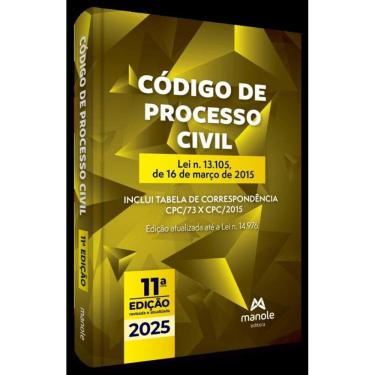 Imagem de Código de Processo Civil - Lei N. 13.105, de 16 de Março de 2015 - 11Ed/25
