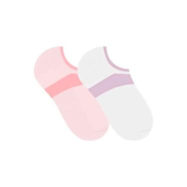 Imagem de Kit/2 Meia Sapatilha Selene 4805.001 Feminina Invisível Algodão T. 34/