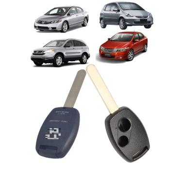 Imagem de Capa Carcaça Chave Hon Civic Fit Crv City 2Botoes Sem Panic