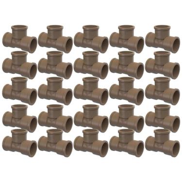 Imagem de Kit Com 25 Unidades Tê Soldável T 25 Mm Tigre