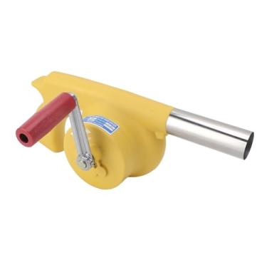 Imagem de Soprador de Lareira, Fole da Lareira Boleiro Portátil de Churrasco Com Alça Manual Manual Reprodução de Churrasco Soprador de Fogo para Churrasqueiras Ao Ar Livre, Piquenique