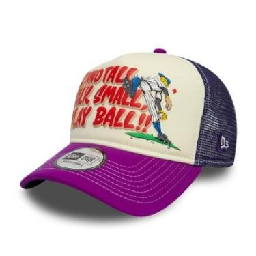 Imagem de BONE NEW ERA 9FORTY A-FRAME TRUCKER STAND TALL TALK SMALL PLAY BALL-Masculino