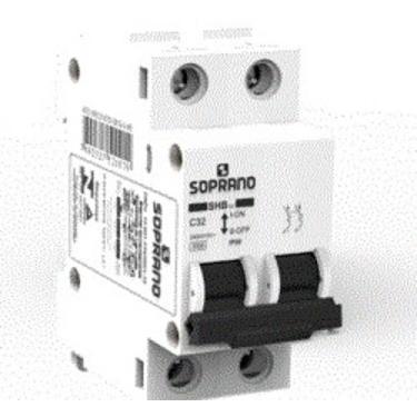 Imagem de Disjuntor din curva c, bipolar 63a , (shb2 gii 63a) caixa com 120un - 