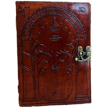 Imagem de O Senhor dos Anéis Livro Hobbit lotr presentes Livros Couro Jornal Senhor dos Anéis Decoração Jrr Tolkien Livros Senhor dos Anéis Mercadoria Conjunto de Livros Capa Dura Mercadoria Bookends Edição