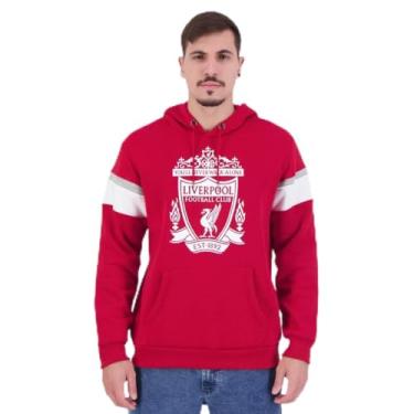 Imagem de Spr Moletom Liverpool Casual Vermelho EG para Meninos de 6 a 8 Anos