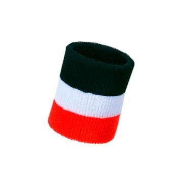 Imagem de Munhequeira Esportiva Toalha 08 cm Absorve Suor 01 Unidade