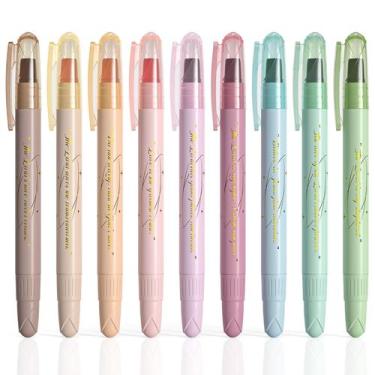 Imagem de Marcadores bíblicos WEMATE No Bleed Gel, 9 unidades em cores variadas