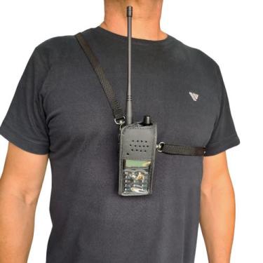 Imagem de Capa De Couro Para Rádio Comunicador Baofeng UV-82 - CAPAS LELLIS