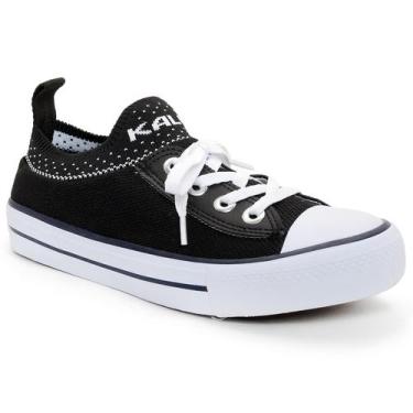 Imagem de Tênis Feminino Meia All Kalum Casual Star, Preto, 38