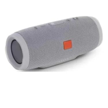 Imagem de Caixa de Som Portátil Charge 3, Bluetooth, USB, Preta, Alto-falante Sem Fio (Cinza)