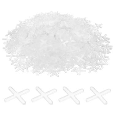 Imagem de HARFINGTON 500 peças espaçadores de azulejo 2,5 mm plástico rígido cruz azulejos nivelador espaçador instalação clipes de espaçamento de cerâmica para chão de parede