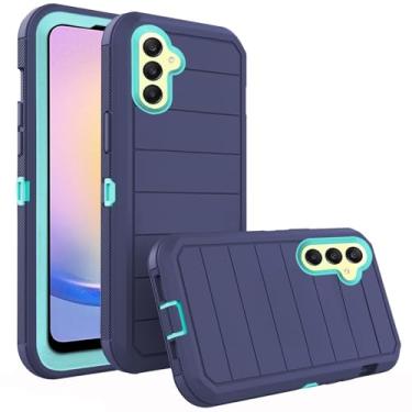 Imagem de Asuwish Capa de telefone para Samsung Galaxy A26, capa de celular híbrida à prova de choque de grau militar, acessórios para celular de proteção rígida robusta de corpo inteiro A 26 mulheres homens