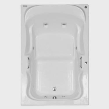 Imagem de Banheira Hidromassagem Astra Serenade Maggiore Super Luxo 180cmx120cmx48cm - 06 Jatos Gel Coat P5