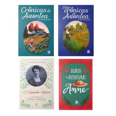 Imagem de Coleção 4 Livros Físicos Anne Whit An E Lucy Maud Montgomery Ciranda Cultural