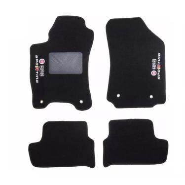 Imagem de Kit Tapete Carpete Para Fiat Uno Sporting 2010 Até 2017