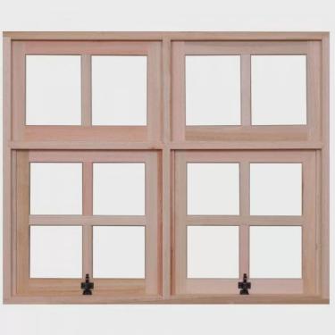 Imagem de Janela de Madeira Maxim-Ar 120x140cm Caixilho 9,4cm ewk MP5300 Rondosul