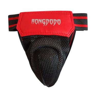 Imagem de Colaxi O protetor de boxe Jockstrap para homens portátil Protection Protecting Men , Red M