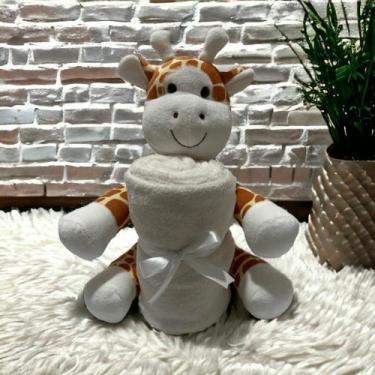 Imagem de Kit Bichinho De Pelucia Com Mantinha Para Bebe Menino - Miguel Baby, G