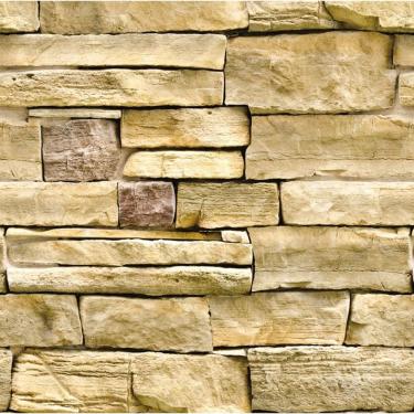 Imagem de Papel de Parede Adesivo  Pedra Lavável Cozinha 3 metros