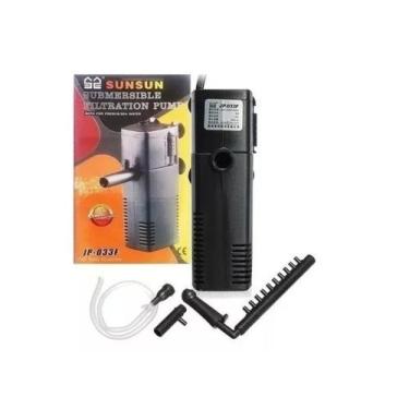 Imagem de Filtro Int. C/ Bomba Sunsun Jp-033f 600l/h P/ Aquarios, 220V