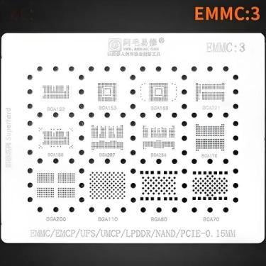 Imagem de Gabinete de Reparo para Chips Android - Ferramenta AMAOE BGA para EMMC