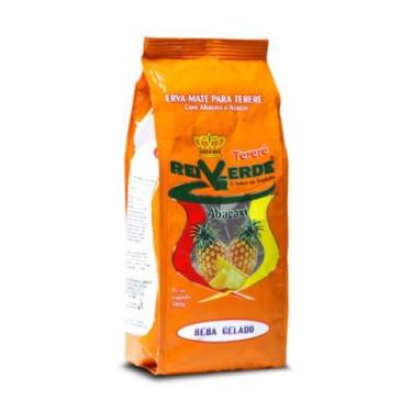 Imagem de Erva Mate para Tererê Abacaxi Rei Verde 500g