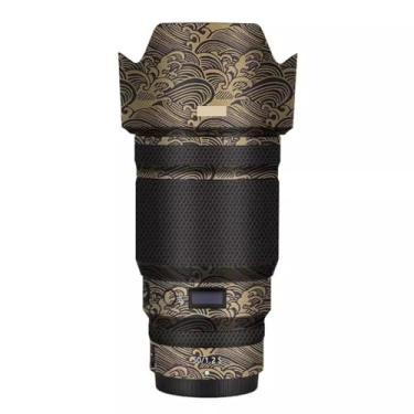 Imagem de Adesivo de lente de câmera para Nikon Z 50 mm F1.2S Película protetora de vinil decalque skin para 50 1.2 (ouro onda)