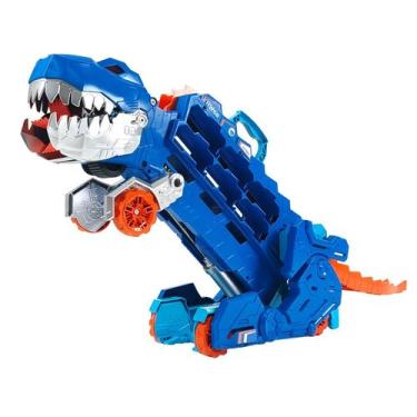 Imagem de Pista Hot Wheels Super Reboque City De T Rex Mattel - HNG50