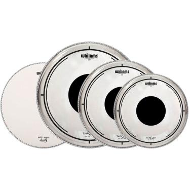 Imagem de KIT DE PELES WILLIAMS TARGET DT2 - 10"+12"+14"+14" DT2-101214+