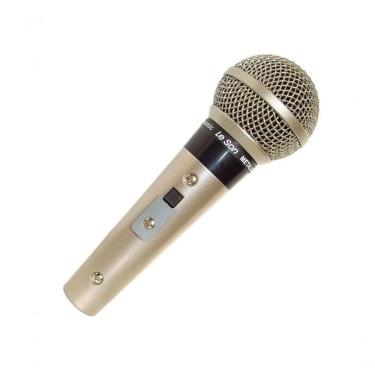 Imagem de Microfone Sm-58 P4 Leson Ouro Cardioide Com Cabo 5m Com