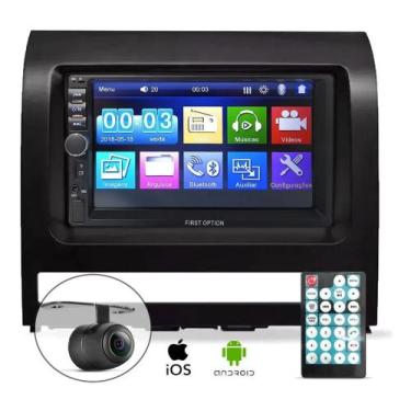 Imagem de Central Multimidia Siena 2012 Mp5 Espelhamento Moldura Câmera De Ré - 