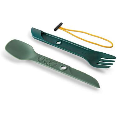 Imagem de UCO Switch Spork Conjunto de 2 peças de utensílios de acampamento integrados, Camp Green, One Size