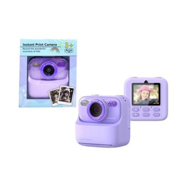 Imagem de Câmera Digital Infantil 1080P Vídeo Impressão Térmica 32G Para Meninas