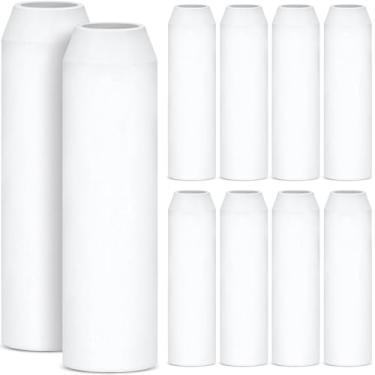 Imagem de Havawish 10 peças de pedras de ar artificiais a granel 3,6 cm C x 1 cm D ferramenta de liberação de bolhas compatível com kit de substituição de filtro de aquário BiOrb e Biube