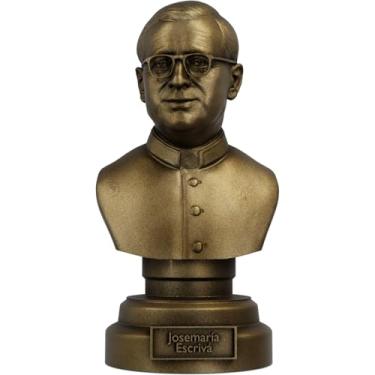 Imagem de Estátua Busto São Josemaría Escrivá (Cor Ouro Velho)