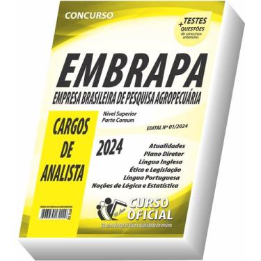 Imagem de Apostila Embrapa - Analista - Parte Comum Aos Cargos - Curso oficial