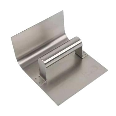 Imagem de IEUDNS Ferramenta para cantos de drywall, espátula de meio-fio, faca de canto interno para alisar e moldar cantos com cabo, cortador de de concreto multiuso