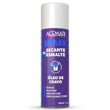 Imagem de Secante de Esmalte Spray Óleo de Cravo 400ml - Acemar