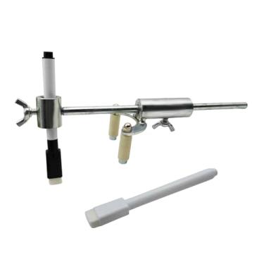 Imagem de FJMQHU Ferramenta de marcação de sobrancelhas para rodas automotivas ajustável de 0 a 20 cm para pintura de automóveis de caminhão, ferramenta leve para