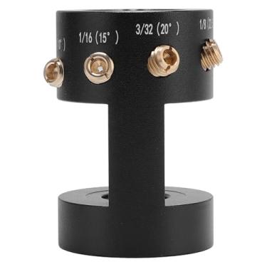 Imagem de TYTOGE Ferramenta de afiação de tungstênio TIG com 4 parafusos de latão, ajuste de vários ângulos, ferramenta de moedor de tungstênio para soldagem TIG precisa