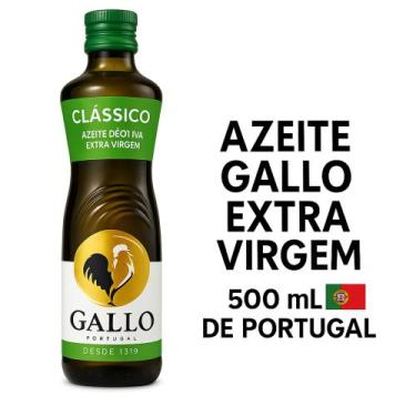 Imagem de Azeite Gallo Extra Virgem 500ml  Azeite Português Premium